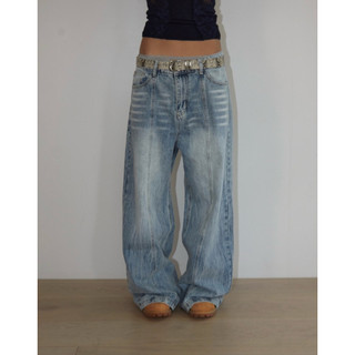 Uniion 「部分現貨」 Yumi Washed Straight Denim 水洗直筒牛仔褲