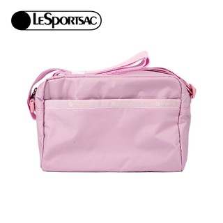 Lesportsac Daniella Crossbody 拉鍊斜背包 側背包 通勤隨身包 女包(櫻花粉) 開學季禮物
