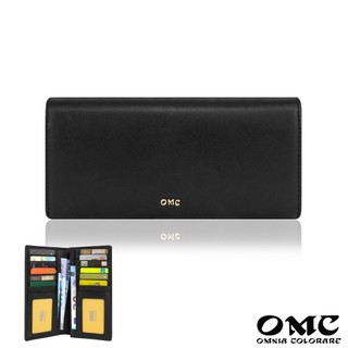 【OMC】限時特賣-職人優選12卡2照加圍小牛皮長夾26810