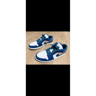 二手 Nike Air Jordan 1 low 喬丹 1代 AJ1 海軍藍 navy blue us10號