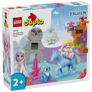 【高雄天利鄭姐】樂高LEGO 10418 艾莎和布魯尼的森林歷險 得寶Duplo