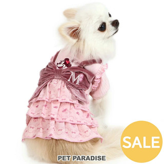 【PET PARADISE】米妮蝴蝶結寵物洋裝 (3S/DSS/DS)｜DISNEY 2024寵物精品 寵物洋裝SALE