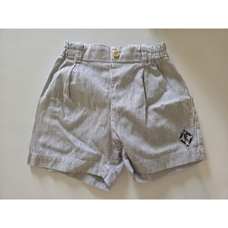 [二手童裝]Roberta di Camerino諾貝達童裝 臺灣製造 棉質條紋短褲 男女童6M 70cm(6-9kg)