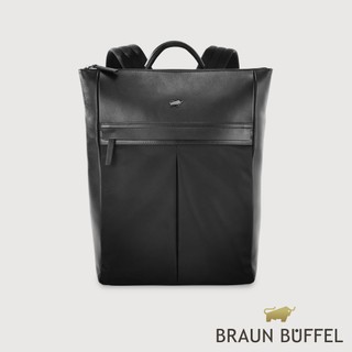 【BRAUN BUFFEL】雷諾瓦-TW1 後背包-黑色(德國小金牛台灣總代理)/BF707-73-BK