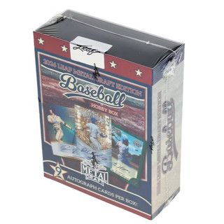 松梅桌遊舖 球員卡 2026 Leaf Metal Draft Baseball Hobby Box 整盒販售