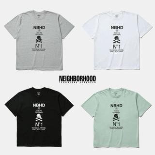 【𝑪𝑱𝑴𝑭】NEIGHBORHOOD SS-08 Skull 骷髏短袖T恤 NBHD短T 寬鬆落肩短踢 純棉 男女同款
