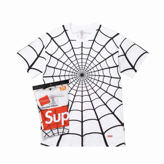【SAINTT】Supreme 26SS Hanes Tagless T-shirts 蜊蛛人 短T 單一件 白色
