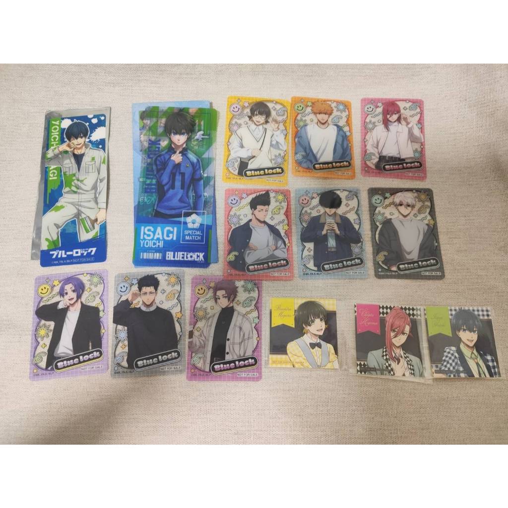 (現貨 集合賣場-小卡 等) 日本正版 ブルーロック BLUE LOCK 藍色監獄 明信片 相卡 小卡 書籤-2