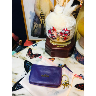 ㊣313通販㊣ Kipling 牛皮 雙層 零錢 鑰匙 卡片包