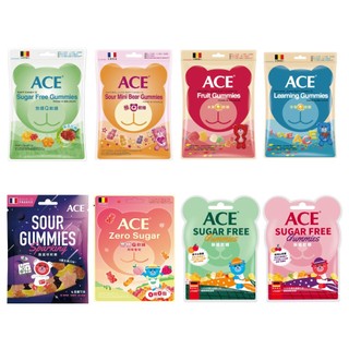 比利時 ACE Q軟糖隨手包(多款可選)44g-48g 無糖軟糖 水果軟糖 ACE軟糖【麗兒採家】