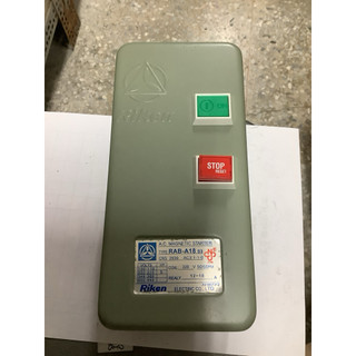 Riken 交流電磁開關 RAB-A18 S3 220V 50/60Hz 12～18A 3 220V 5 HP
