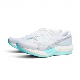 ASICS 慢跑鞋 MAGIC SPEED 5 灰水藍 2E寬楦 炭粄 輕量跑鞋 男 1013A184101