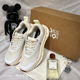 ᴀᴛʜᴇɴᴀ｜LOEWE x On 聯名 Cloudtilt奶油白色🤍 百搭 運動鞋 休閒鞋 男女款 情侶款