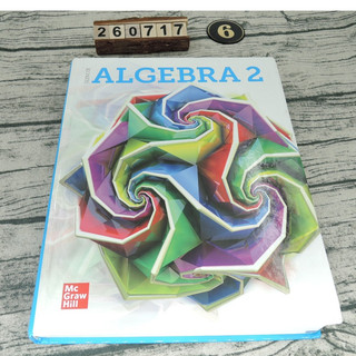 GLENCOE ALGEBRA 2 McGRAW-Hill 代數 美國學校 9780079061423大致翻閱劃記少