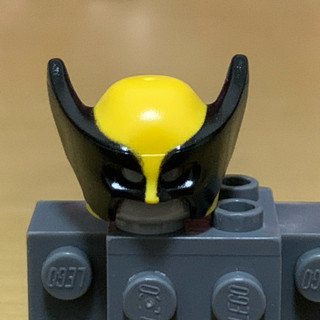 【老皮】樂高 Lego 人偶配件 金鋼狼頭盔 17018pb01