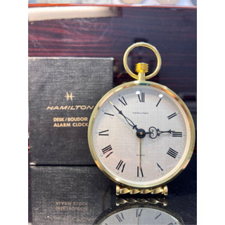 HAMILTON漢米爾頓復古機械鬧鐘全新儲存品