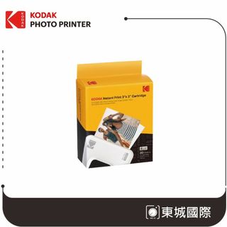 KODAK 柯達 MINI 3 & MINI SHOT3 專用相片紙連墨盒 3x3吋 公司貨