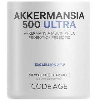 CODEAGE Akkermansia(AKK菌)500Ultra增強型每日益生菌和益生元 90粒-委任物流服務