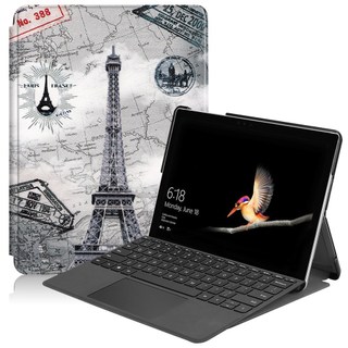 多功能支架保護套 微軟surface Go 4 3 2電壓前支撐皮套 可放鍵盤保護殼 微軟GO4 GO3 GO2 保護套