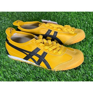 Asics DL408 Onitsuka Tiger Mexico 66 鬼塚虎 黃色 皮革 德訓鞋 功夫鞋 李小龍風