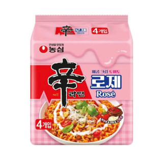 NONGSHIM 農心 辛拉麵 Rosé 番茄辣奶油風味4入/袋