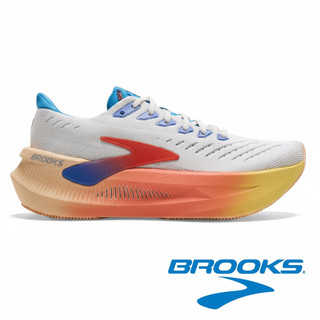【BROOKS】Glycerin Max 2 男平穩型運動鞋『白/紅黃』110479