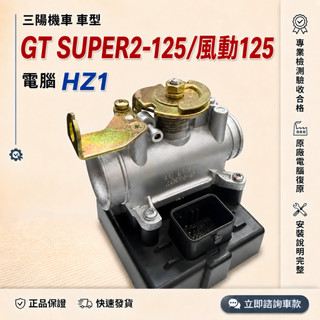 【三陽機車電腦完修型號HZ1】風動125 ｜GT SUPER2 電腦｜ 西門子 噴射節流閥總成 ECU總成