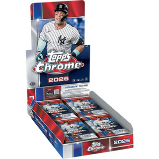 【快速出貨】2026 Topps Chrome Baseball Hobby Box