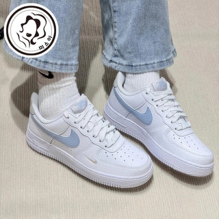 日本精選Nike Air Force 1 07 AF1 淺藍 水藍 寶寶藍 白藍 藍灰 冰藍 小勾 小金勾 休閒鞋