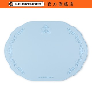 【Le Creuset】永恆花蕾系列 餐墊 海岸藍｜官方旗艦店