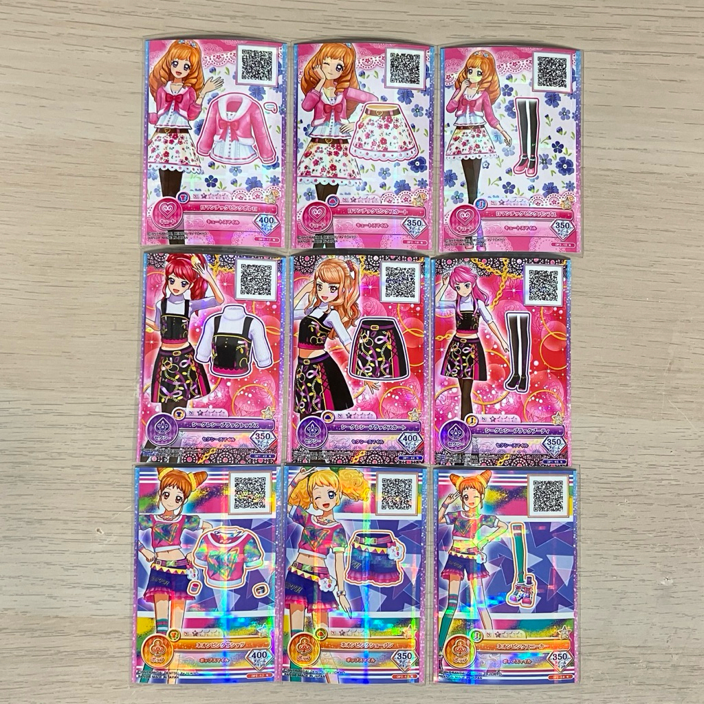 💖偶像學園系列💖偶像學園Aikatsu On Parade遊行代系列N卡