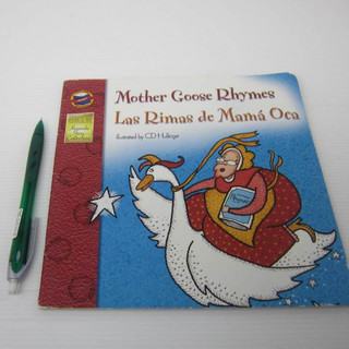 「二手書」Mother Goose rhymes Las Rimas Spanish 英西班牙雙語 讀本 平裝