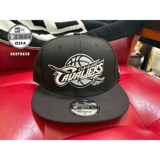 New Era X NBA Cleveland Cavaliers 9fifty Snapback 克裡夫蘭騎士黑底白字