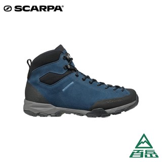 [Scarpa]男款 MOJITO HIKE GTX 中筒 登山鞋 海洋藍/淺海洋藍 63323200【士林百嶽】