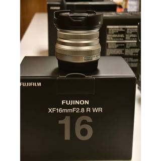 FUJI富士 相機鏡頭 XF16mmF2.8 R WR 二手