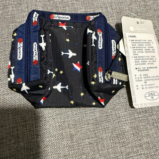 Lesportsac 飛機造型長型化妝包/收納包