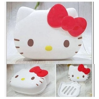 香皂盒 HELLO KITTY 凱蒂貓 肥皂盒 頭形大臉款 Sanrio 香皂收納盒日本進口正版商品㊣牛牛ㄉ媽