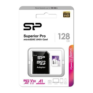 SP廣穎 Superior Pro 128GB microSD記憶卡 UHS-I U3 V30 A1 高速4K 行車紀錄
