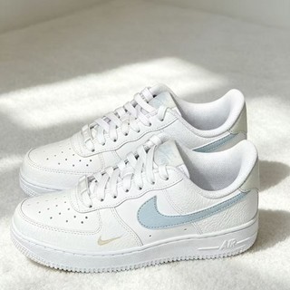 日本代購 Nike Αir Force 1 AF1 寶寶藍 冰藍 淺藍 水藍色 小金勾 荔枝皮 HF0022-100