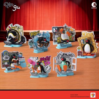 Pingu 企鵝家族-企跡微劇場系列 隨機一入 盲盒 盲蛋 公仔 場景 正版