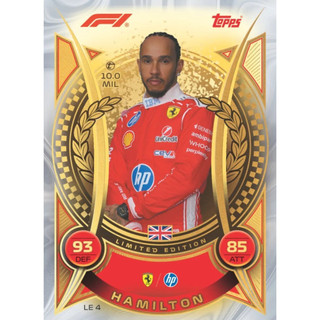 Topps F1 2026 Lewis Hamilton Limited Edition 漢米爾頓 限量版 LE4