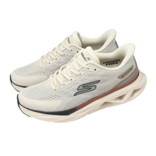 68-SKECHERS 男鞋 慢跑鞋 休閒鞋 運動鞋 瞬穿 米 GLIDE-STEP VORTEX 221040NAT