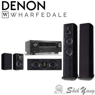 DENON AVR-X2900H+Wharfedale EVO 4.4+4.1+4.CS 5聲道 家庭劇院組