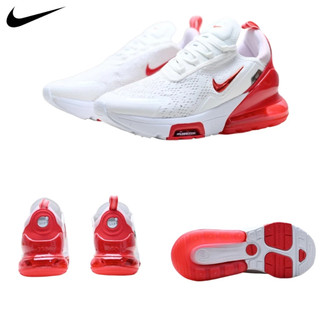 日本精選 Nike W Air Max 270 白紅 氣墊 緩震 耐磨 透氣 經典 休閒 運動 慢跑鞋男女鞋