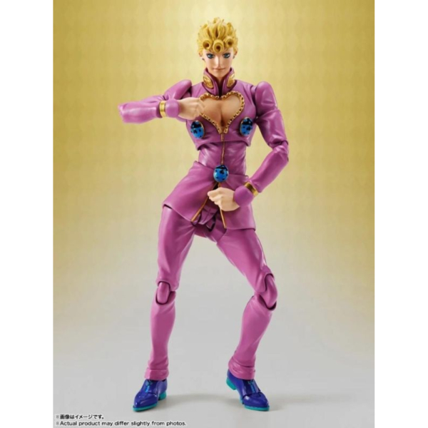 《預購2026/11》BANDAI SHF JoJo的奇妙冒險第五部黃金之風 喬魯諾·喬巴拿 可動完成品
