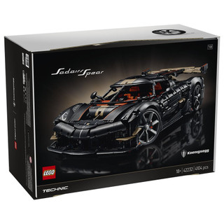 LEGO樂高 42232 Technic 科技系列 2609 - Koenigsegg Sadair's Spear 巔