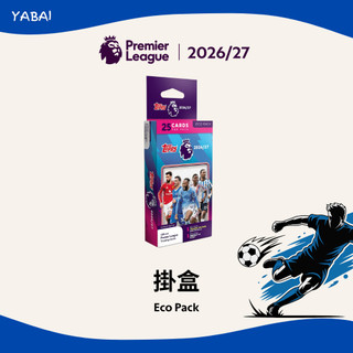 新品現貨｜Topps Flagship Premier League 2026/27 英超球員卡 Eco Pack 掛盒