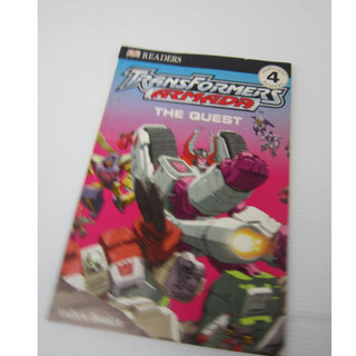 「二手書」DK Readers (4) Transformers The quest 英文讀本 universe