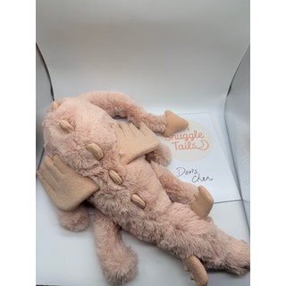 【現貨/退休款】Jellycat 50cm 中大號龍｜玫瑰龍 Rose Dragon (無牌全新)｜溫柔富家千金粉