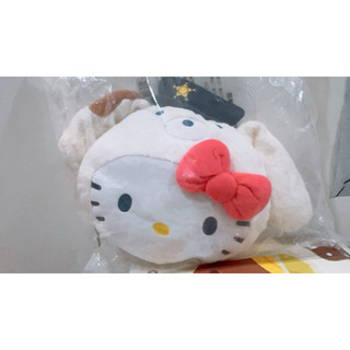 hello kitty 抱枕毛毯組 警察款 凱蒂貓 kt kitty 抱枕 毛毯